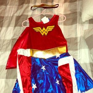 Toddler girls wonder woman costume